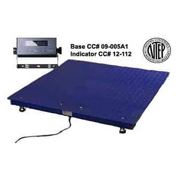 Floor scale indicator package NTEP